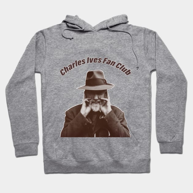 Charles Ives Fan Club Hoodie by Danbury Museum